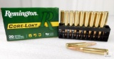 20 Rounds Remington 270 WIN 130 Grain Core-Lokt PSP
