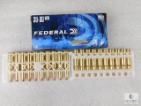 20 Rounds Federal 30-30 WIN 170 Grain Jacketed Soft Point
