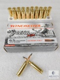 20 Rounds Winchester 6.5 Creedmoor 125 Grain Extreme Point