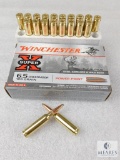 20 Rounds Winchester 6.5 Creedmoor 129 Grain Power-Point