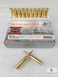 20 Rounds Winchester 6.5 Creedmoor 129 Grain Power-Point