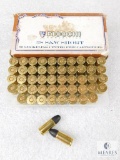 50 Rounds Fiocchi 38 S&W Short 145 Grain LRN