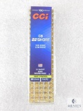100 Rounds CCi 22 Short 29 Grain 710 FPS
