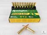 20 Rounds Remington 30-30 WIN 150 Grain Core-Lokt SP