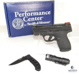 New Smith & Wesson M&P 9 Shield Plus 9mm Luger Semi-Auto Pistol w/ EDC Carry Kit