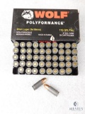50 Rounds Wolf 9mm Luger 115 Grain FMJ