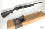 New Akkar Churchill 620 20 Gauge Pump Action Shotgun With Two Barrels