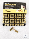50 Rounds Sig Sauer Elite 9mm Luger 115 Grain FMJ