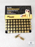 50 Rounds Sig Sauer 9mm Luger 115 Grain FMJ