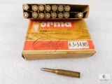 16 Rounds Norma 6.5x54 MS 156 Grain Soft Point