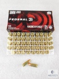 50 Rounds Federal American Eagle 9mm 124 Grain