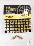 50 Rounds Sig Sauer 9mm Luger 115 Grain FMJ