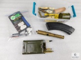 Gun Cleaning Kit, SKS 30 Round Magazine, Fiber Optics Sights, 2 Stripper Clips, Unfinished Barrel