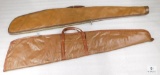 Two Zippered Gun Cases 40 Inches and 44 Inches