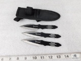 Three Piece Set of Tomahawk Throwing Knives