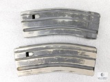 Two AR 15 30 Round Metal Magazines Kay Industries