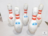 Lot of Five Bowling Pins for Target Use