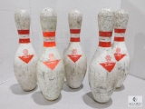 Lot of Five Bowling Pins for Target Use