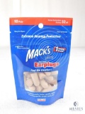 Ten Pair Mack's Ear Plugs