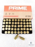 50 Rounds PRIME Ammunition .40 S&W 180 Grain FMJ