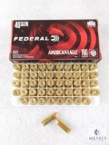 50 Rounds Federal American Eagle 40 S&W 180 Grain FMJ