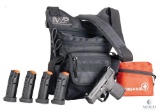 New Smith & Wesson 9 Shield Plus Semi-Auto Pistol with Bug Out Kit