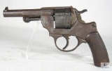 Chamelot Delvigne St.Etienne 11mm French Service Revolver with Unique History Must See!