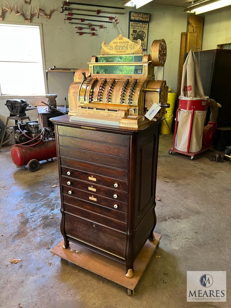 FULLY RESTORED National Cash Register 542-4F w/ | Proxibid