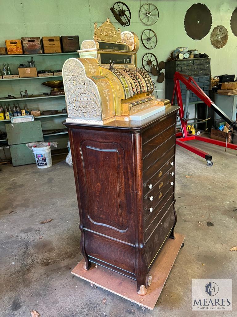 FULLY RESTORED National Cash Register 542-4F w/ | Proxibid