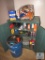 Two Door Cabinet FULL of Consumables - Oil, Caulking, Paint, Cleaner