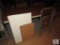 Tables, Vintage Samsonite Folding Chairs, Corkboard and Whiteboard