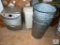 Lot Two Dehumidifiers, Metal Trashcans and Assorted Empty Gun Boxes