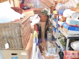 LARGE LOT of Household Decorative Items in Upper Loft of Hangar