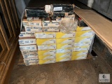 Pallet Lot of Hardwood Flooring - Hartco Caramel Plank and TrafficMaster Oak