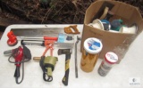 Lot of Assorted Tools and PVC & CPVC Pipe Fittings