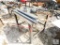 Large Lot of Metal - Rack, Work Tables, Contents