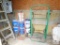 Hand Trucks, Green Metal Cart, Ladder