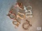 Lot of Mixed Size Screw Pin Anchor Shackles