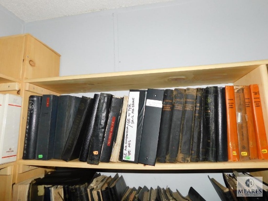 Mixed Lot of Vintage Locomotive Shop Manuals