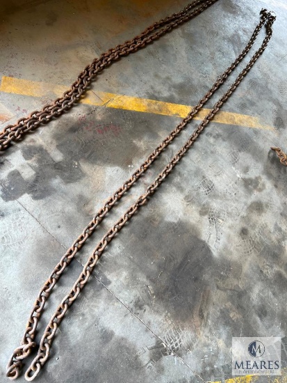 Group of Two 11-foot Hauling/Logging Chains