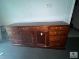 Beautiful Wooden Credenza and Two Bookcases