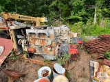 Group of Four Cummins Diesel Engines