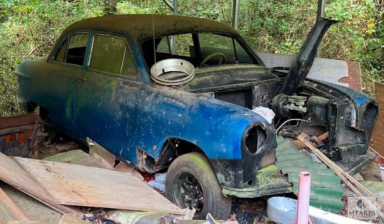 1951 Ford Two-door Coupe Antique Vehicle Project Car (with Title)