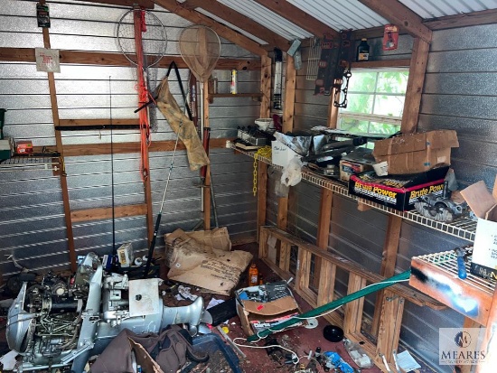 Contents of Rear Storage Building (Building NOT Included)