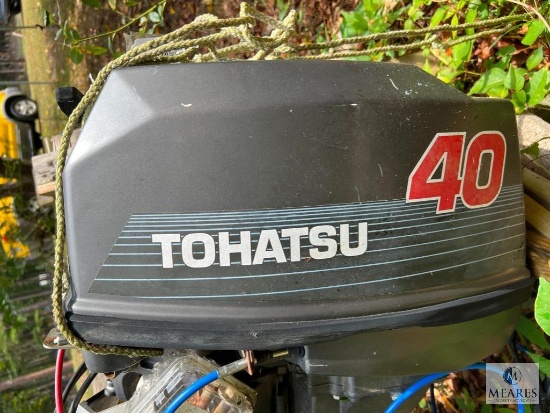 Tohatsu 40 Outboard Motor (NO TITLE)