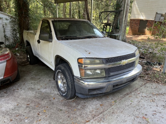 2007 Chevrolet Colorado Pickup Truck, VIN # 1GCCS14E478210888 (with Title)