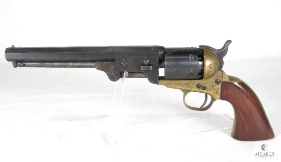 FIE Italy .36 Caliber Engraved Black Powder Revolver