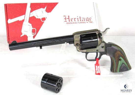 NEW Heritage Rough Rider .22LR / .22 Magnum Combo Revolver RR22MCH6