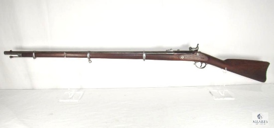 Antique Bridesburg 1862 .50 Caliber Musket Needham Conversion Side Gate Loading Rifle