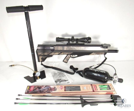 Crosman Benjamin Pioneer Airbow With Arrows and Accessories